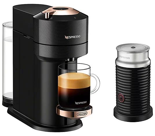 Nespresso Vertuo Next Coffee and Espresso Makerw/ Aeroccino - QVC.com | QVC