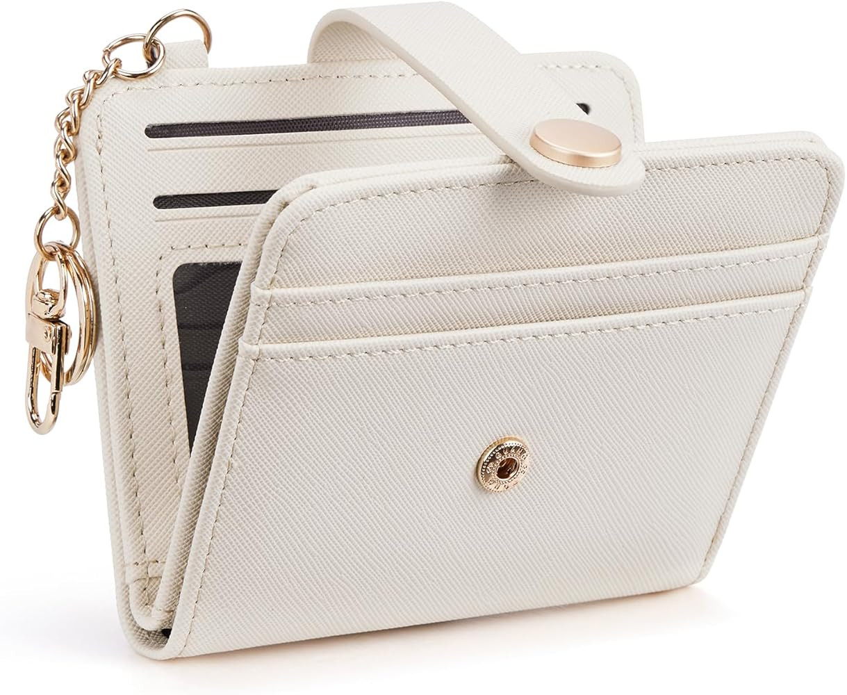 POIUGOYA Slim Wallet for Women,RFID Blocking Bifold Credit Card Holder with Zipper Coin Pocket,ID... | Amazon (US)