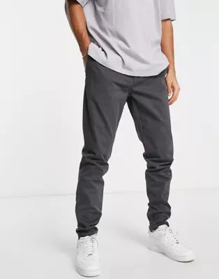 Only & Sons chino slim fit in gray | ASOS (Global)