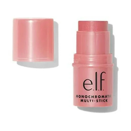 e.l.f. Monochromatic Multi Stick Luxuriously Creamy & Blendable Color For Eyes Lips & Cheeks Dazzling Peony 0.17 oz (5 g) | Walmart (US)