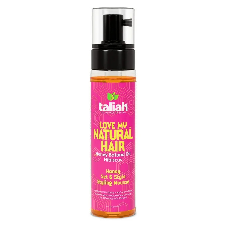 Taliah Waajid Love My Natural Hair Curl Enhancing Hair Styling Mousse with Batana Oil, Honey, and... | Walmart (US)