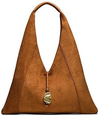 Steve Madden Dari Suede Beaded Hardware Hobo Bag - Tobacco | Dillard's