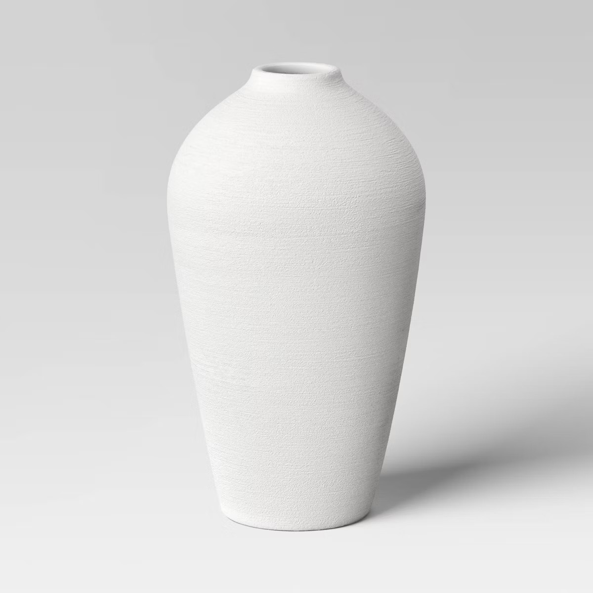White Textured Floor Vase - Threshold™ | Target