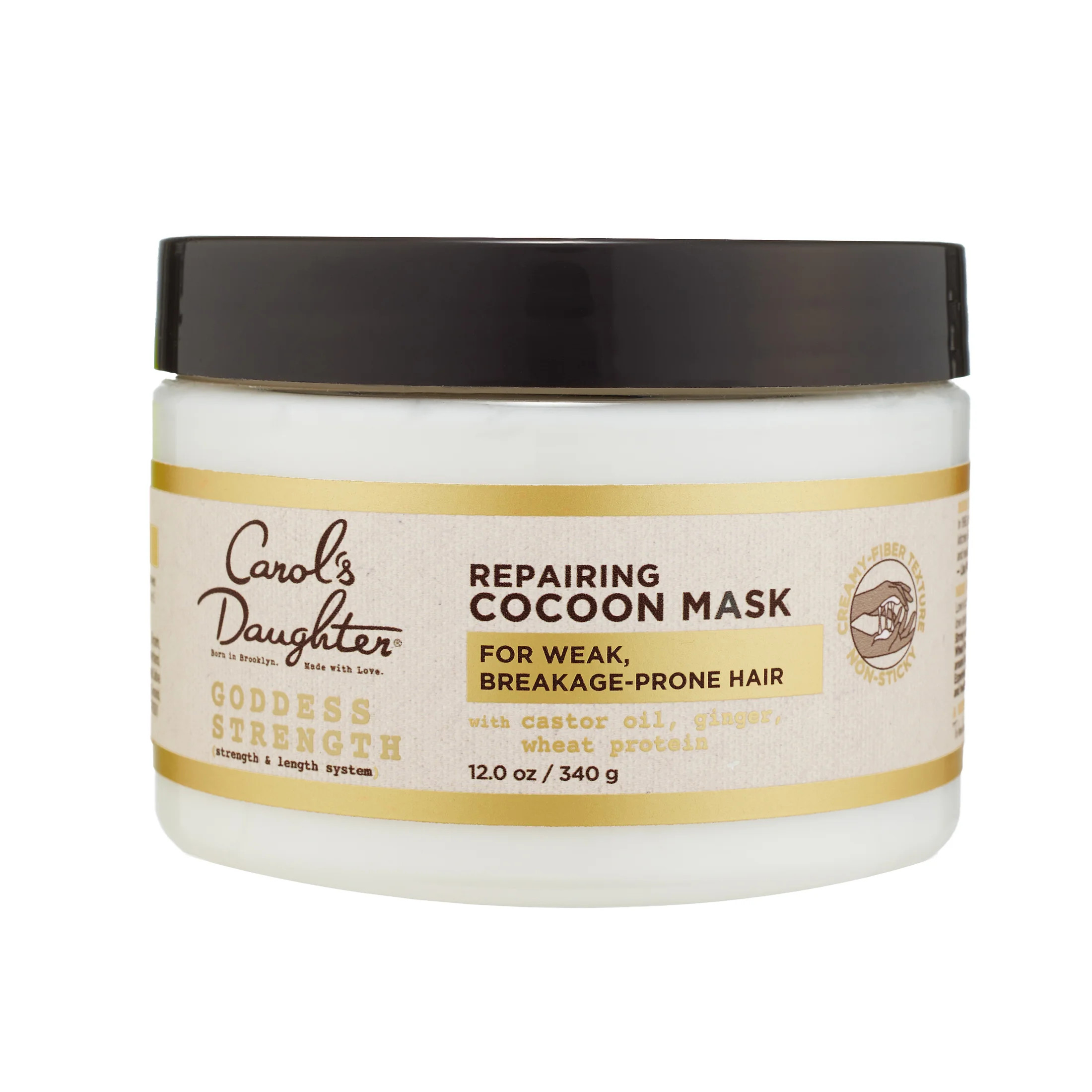 Carol's Daughter Goddess Strength Repairing Hair Mask with Castor Oil, 12 oz | Walmart (US)