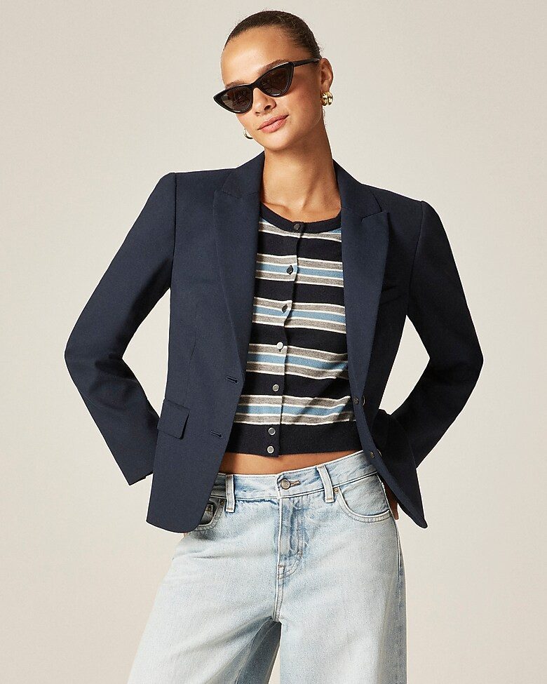 École blazer in Italian studio wool blend | J. Crew US