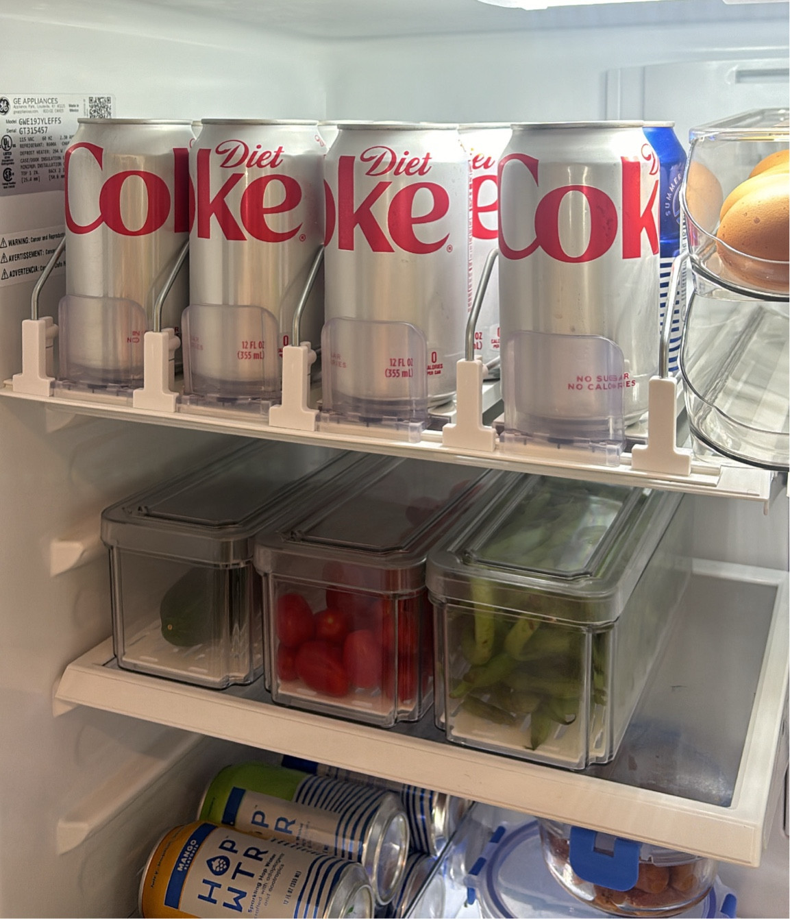 Fridge organization! #fridgeorganization #amazonorganization #fridgeorganizing #amazon #organization