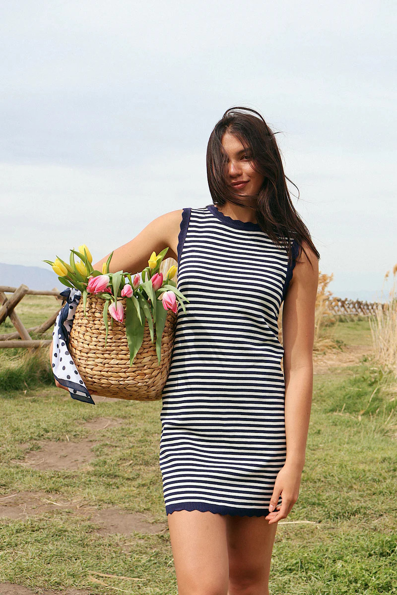 Hampton Knit Stripe Dress | Henly