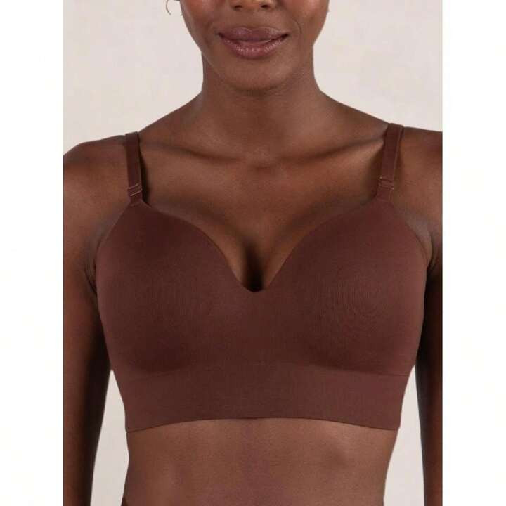 Shapermint Essentials Supportive Comfort Wireless Shaping Bra | SHEIN
