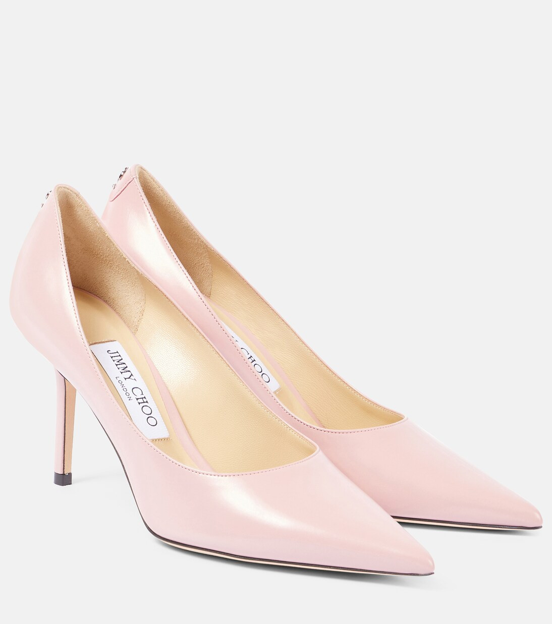 Love 85 logo leather pumps | Mytheresa (UK)