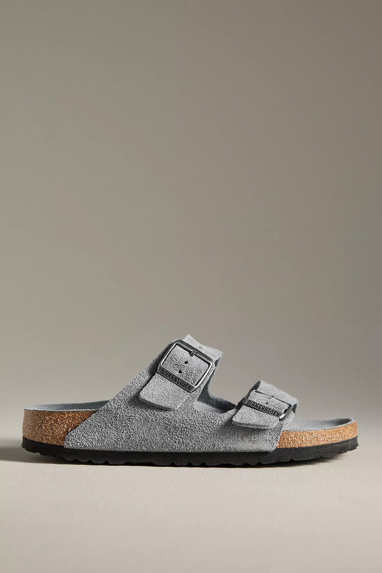 Birkenstock Arizona Suede Soft Footbed Sandals | Anthropologie (US)