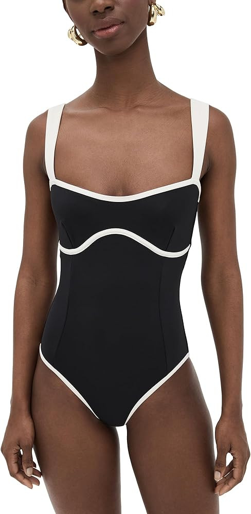 Good American Women's Compression Sweetheart One Piece | Amazon (US)