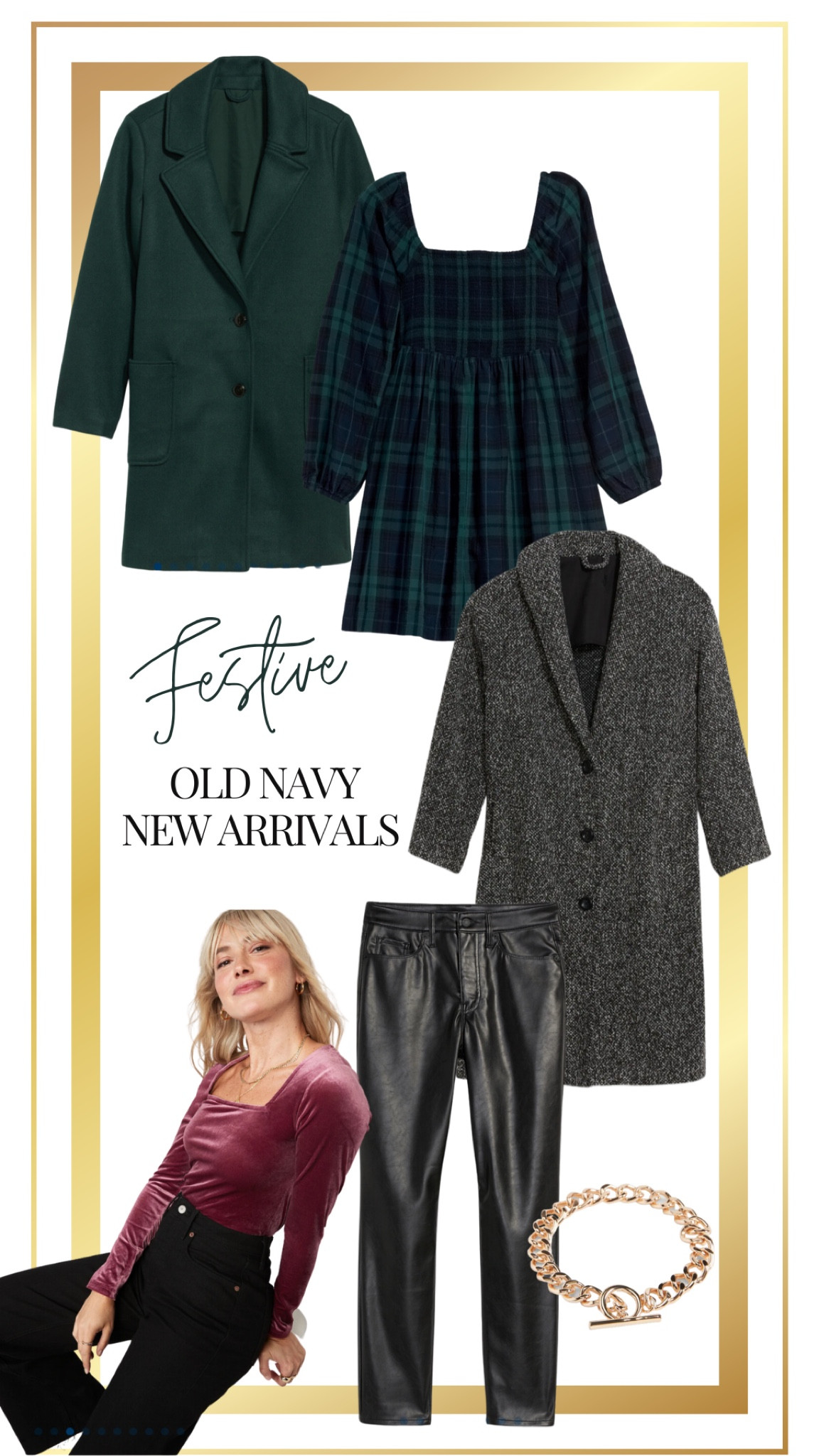 Holiday Outfit Inspo — Festive Old Navy New Arrivals! Most everything is on sale!

#LTKSeasonal #LTKsalealert #LTKHoliday