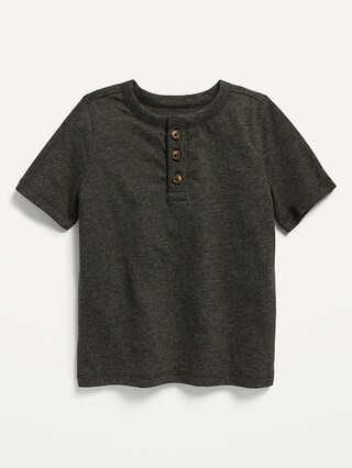 Jersey-Knit Short-Sleeve Henley Tee for Toddler Boys | Old Navy (US)