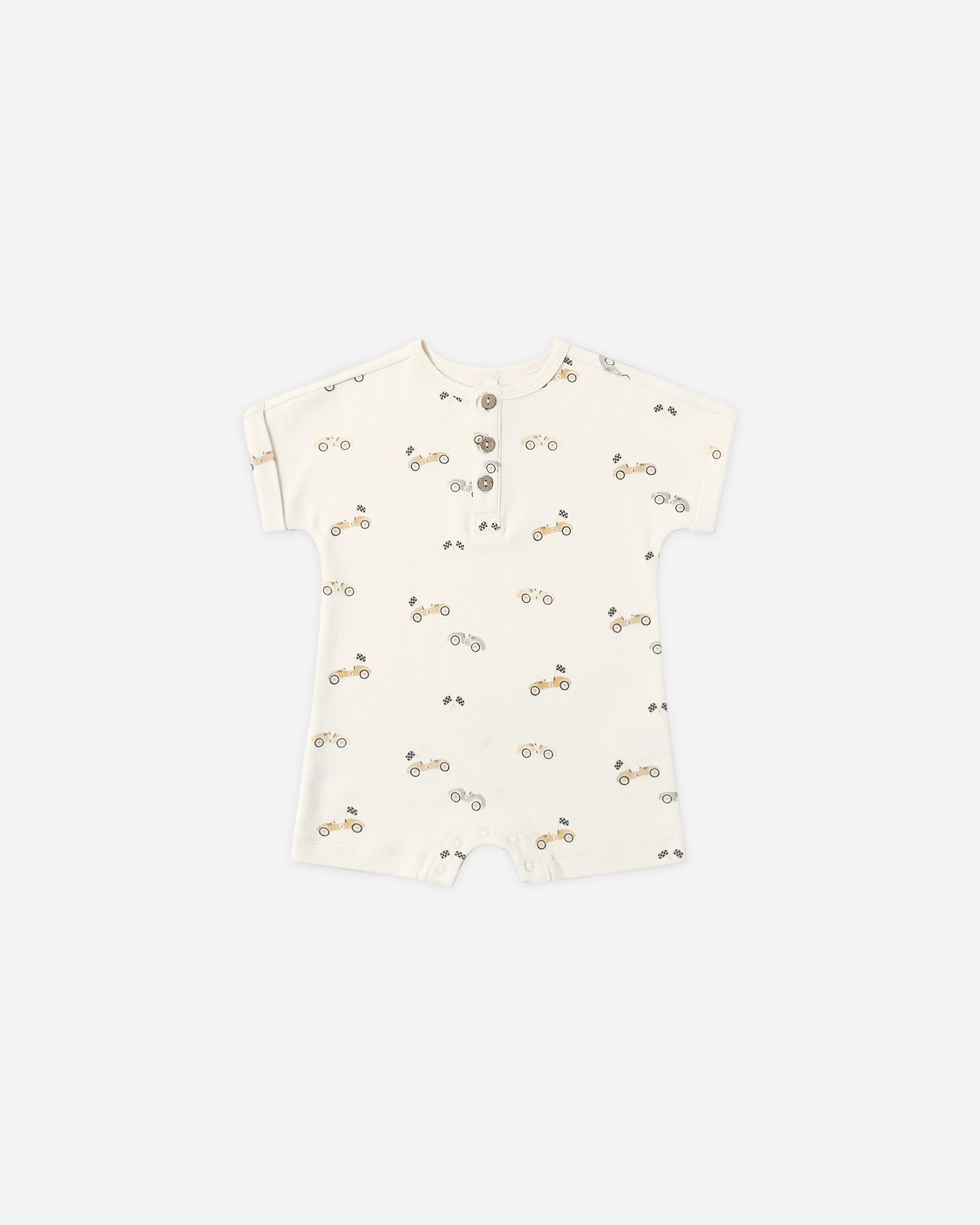 Short Sleeve One-Piece Race Car | Rylee + Cru