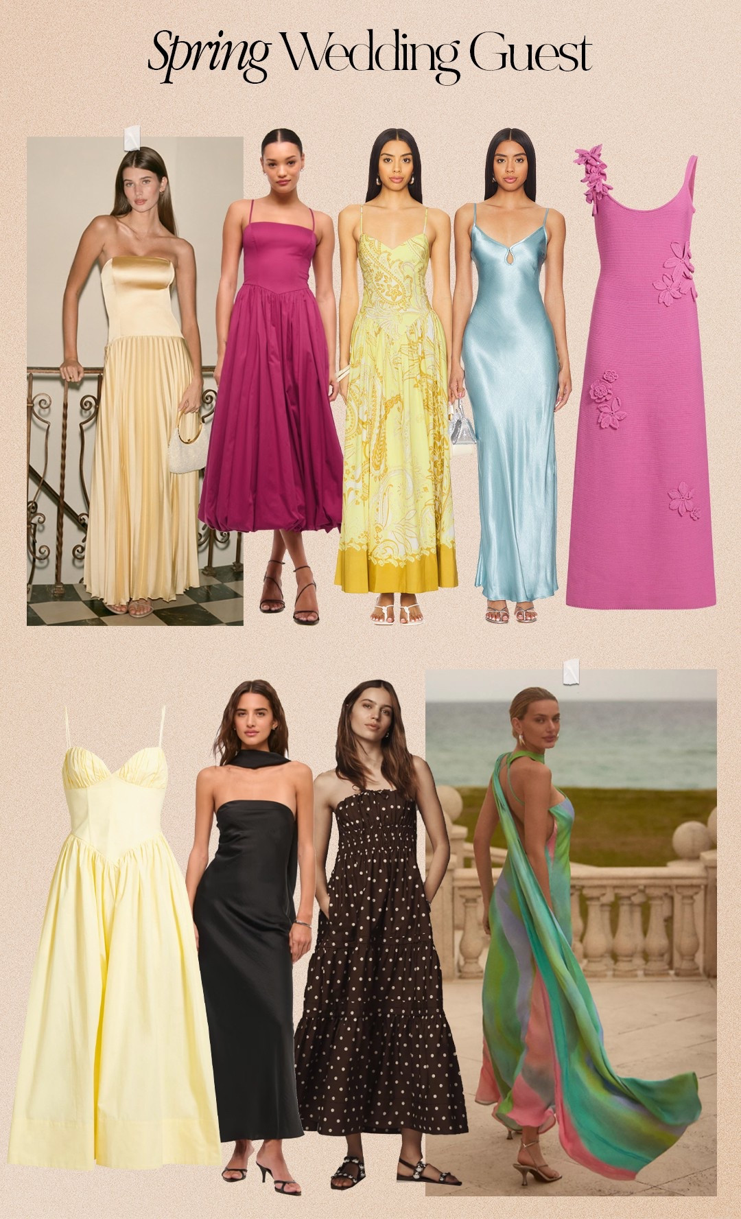Spring wedding guest dresses 🛒