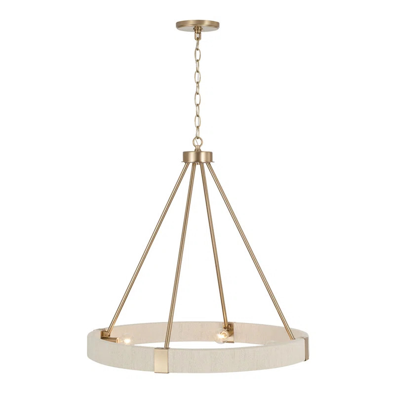 Dorrin Dimmable Wagon Wheel Chandelier | Wayfair North America