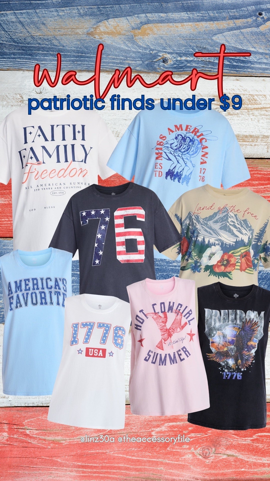 Americana finds for the 4th of July - patriotic outfits @walmart

#LTKootd #LTKSeasonal
