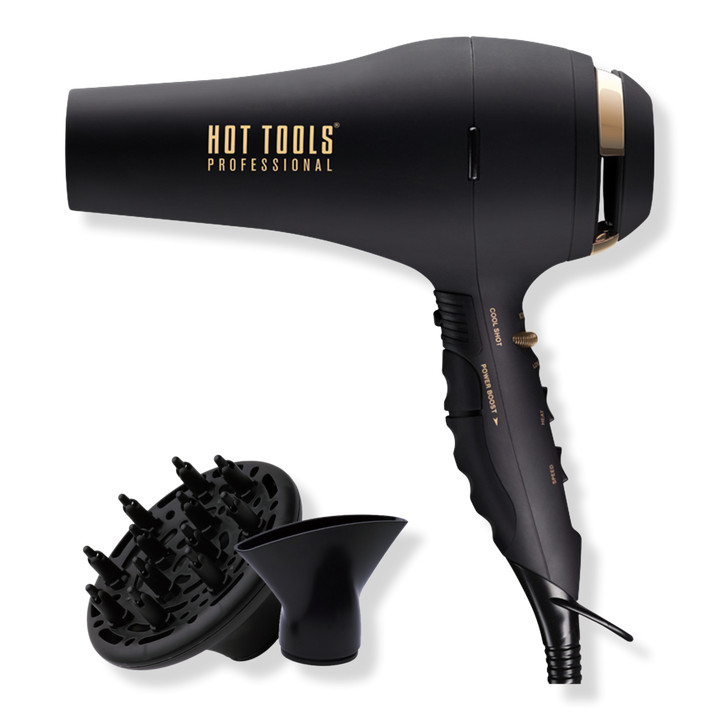Professional 1875W Black Gold Turbo Ionic Dryer | Ulta