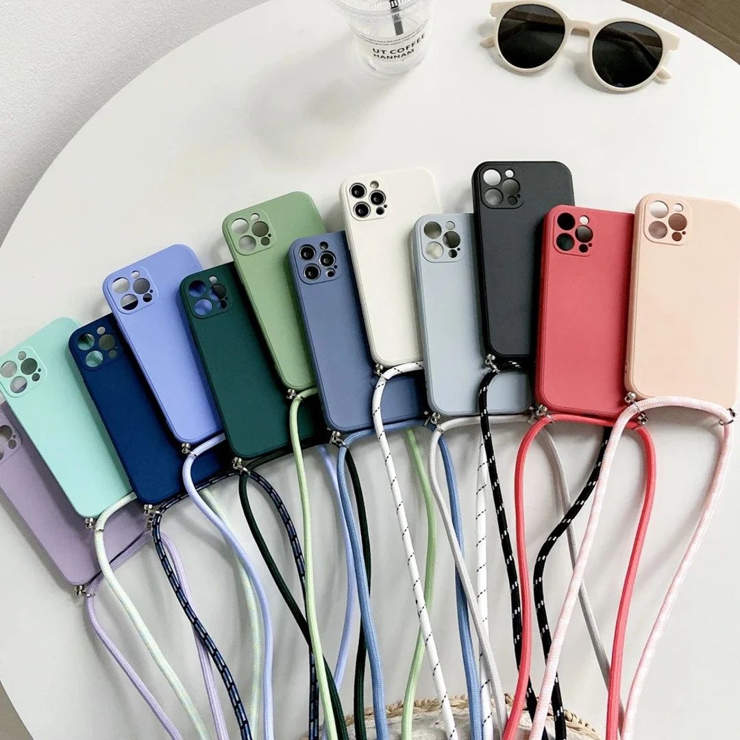 Crossbody Necklace Strap Iphone Case - Etsy | Etsy (US)