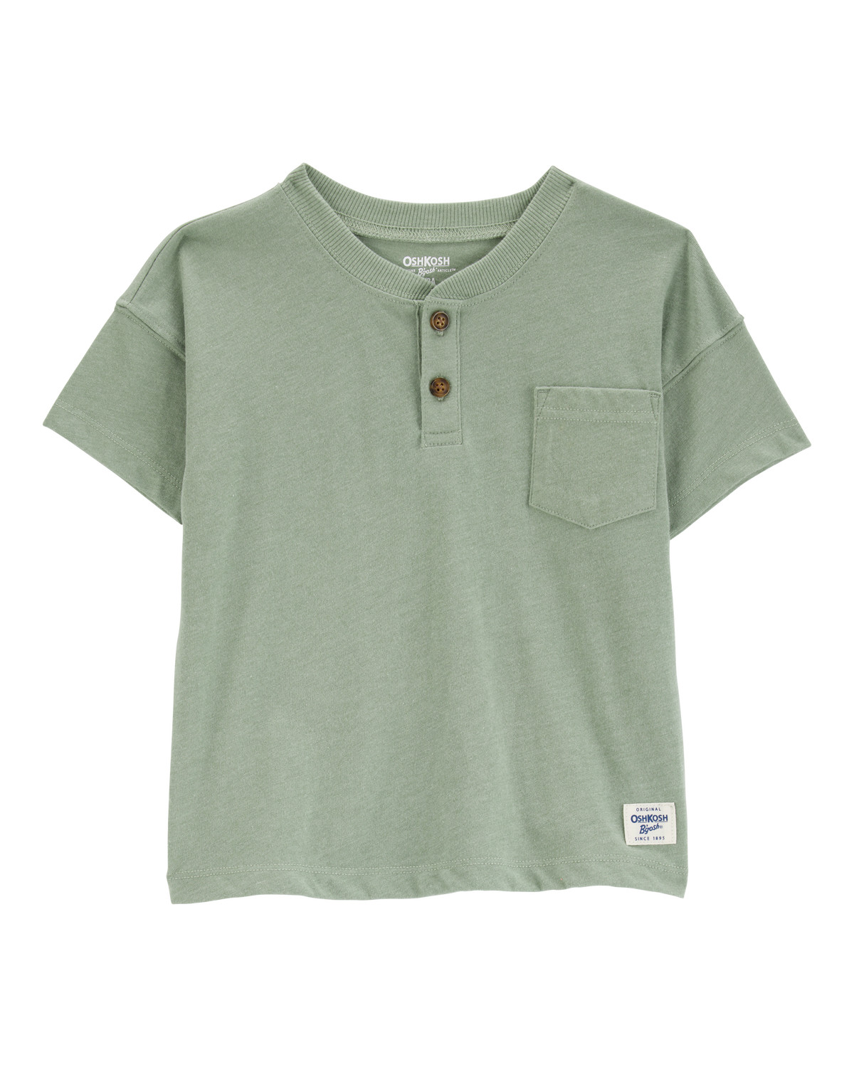 Baby Pocket Henley Tee | Carter's Inc