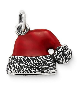 Enamel Santa Hat Charm | Dillard's