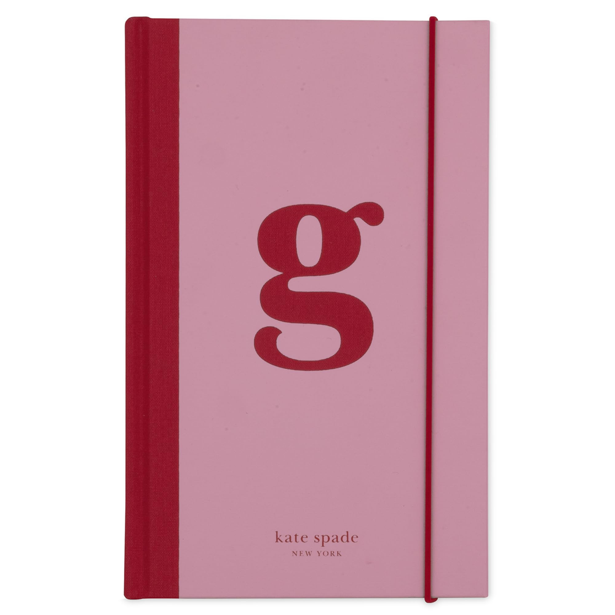 kate spade new york Just Mine Notebook Journal, Monogram Cloth Hardcover Journal, 8.25" x 5.25", ... | Amazon (US)