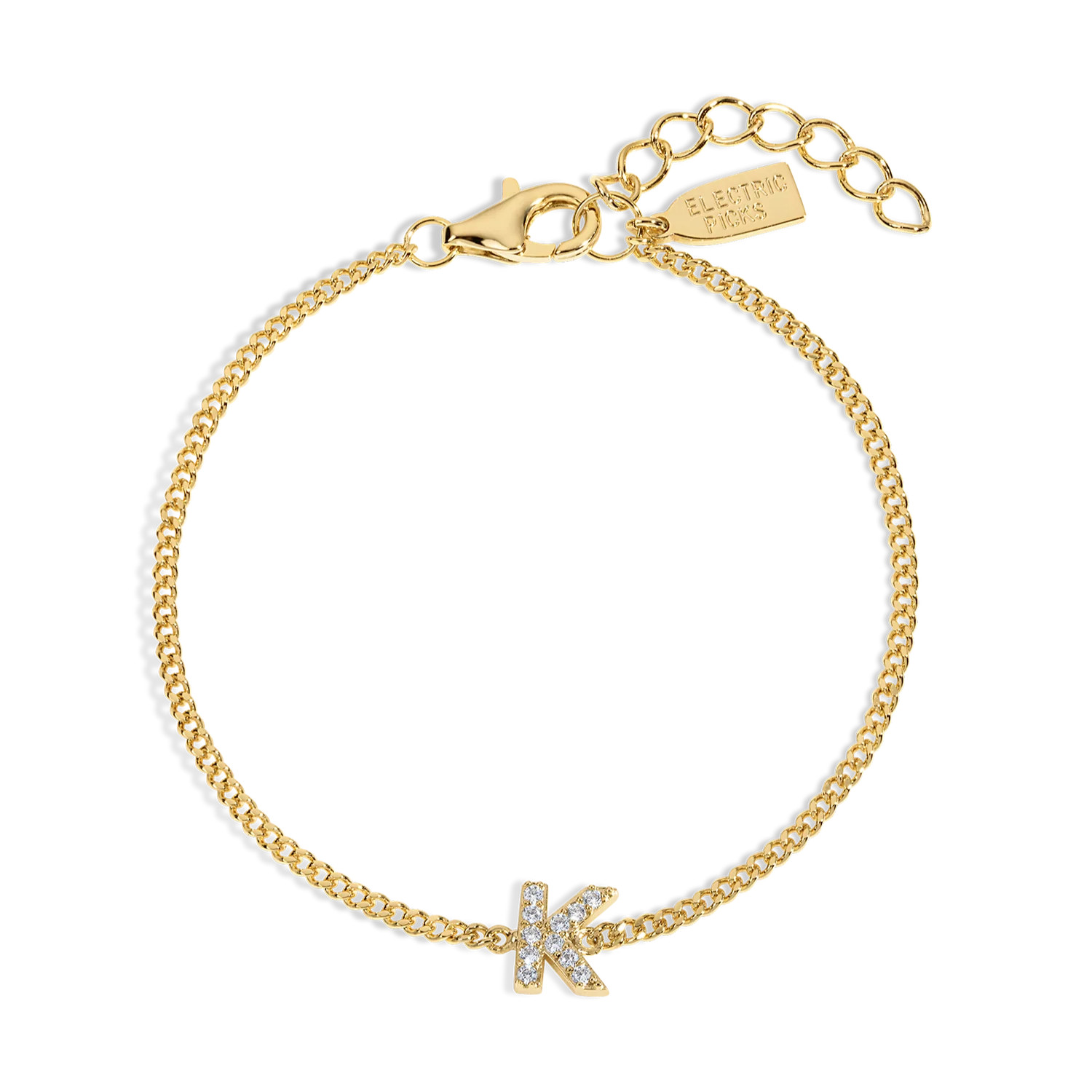 Initial Bracelet | Electric Picks Jewelry