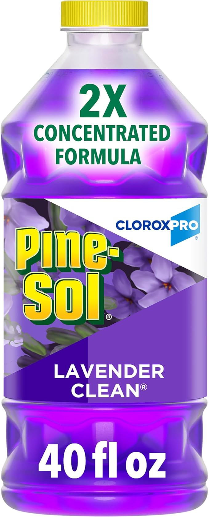 Pine Sol CloroxPro Multi-Surface Cleaner, 2X Concentrated Formula, All-Purpose Cleaner, Lavender ... | Amazon (US)