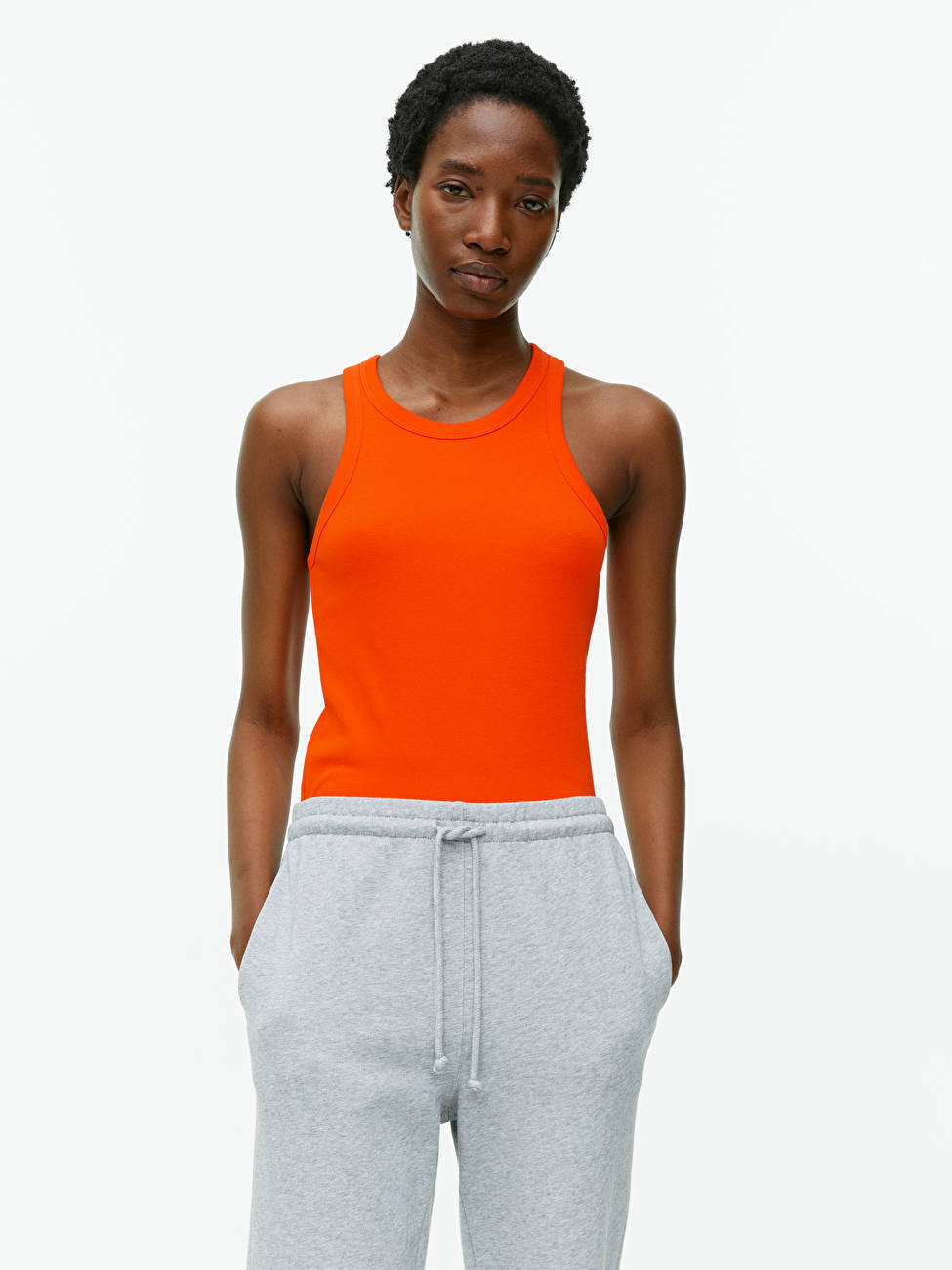 Rib Racer Tank Top | ARKET (US&UK)