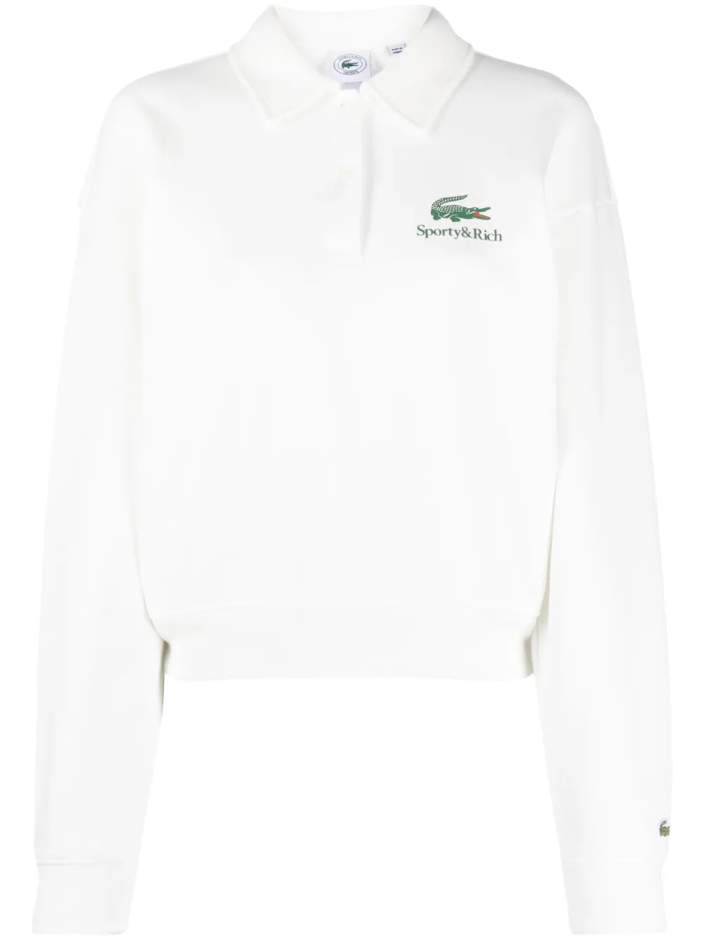 x Lacoste sweat à logo imprimé | Farfetch Global