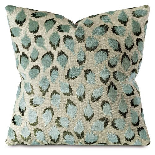Trinka Pillow, Spa Green | One Kings Lane