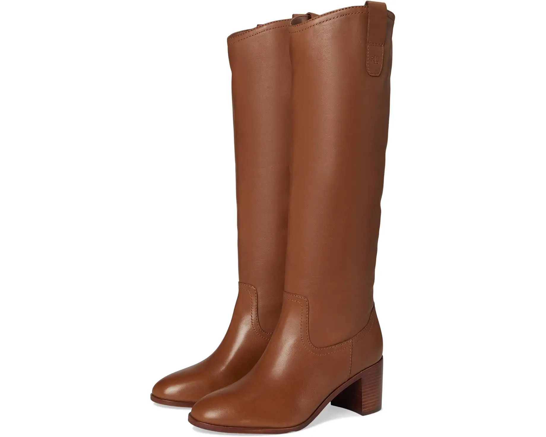 Carla Burnished Leather Tall Boots | Zappos