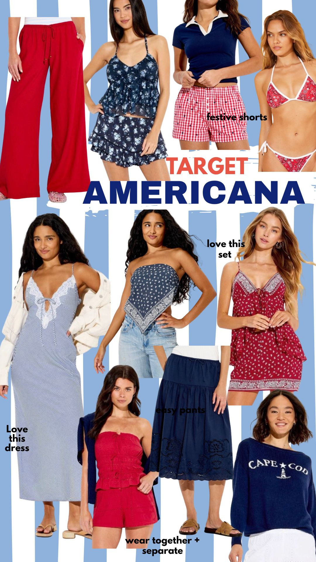 TARGET americana finds 

 #LTKgrwm #LTKootd #LTKSeasonal