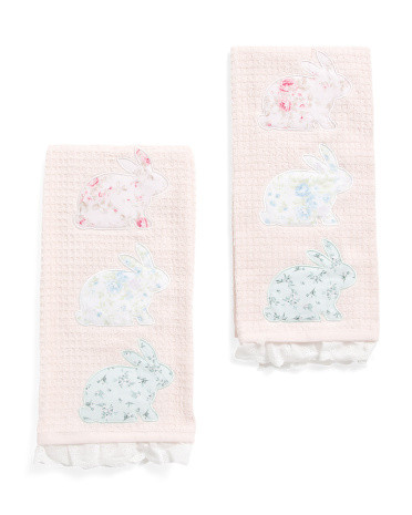 2pk Bunnies Kitchen Towels | Kitchen & Dining Room | Marshalls | Marshalls