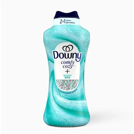 Downy Comfy Cozy In-Wash Laundry Scent Booster Beads, Seaside Spa Scent, 32.1 oz. | Walmart (US)