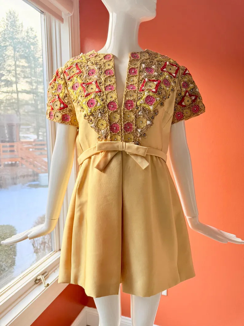 1960s Malcolm Starr Mini Dress | Etsy (Global)