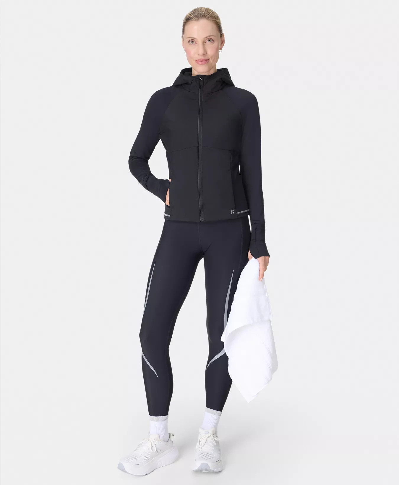 Limitless Pro Run Jacket - Black | Women's Jackets + Coats | Sweaty Betty | Sweaty Betty UK