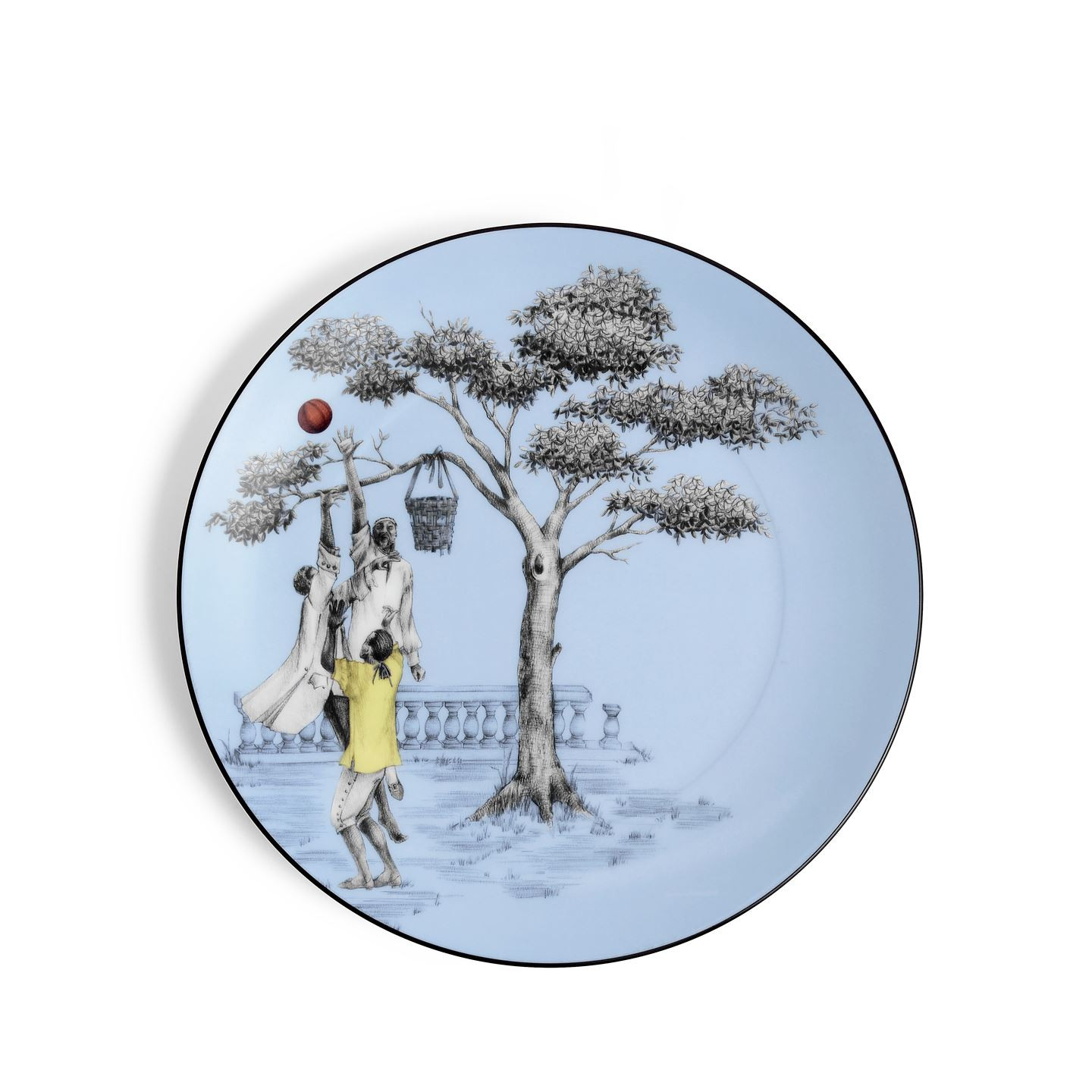 Sheila Bridges Basketball Accent Plate | Wedgwood | Wedgwood