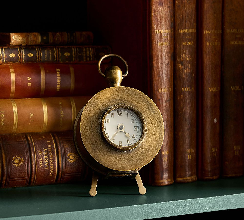 Chris Loves Julia Vintage-inspired Clock | Pottery Barn (US)