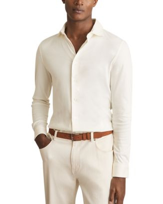 Duke Airwater Finish Cotton Jersey Shirt | Bloomingdale's (US)