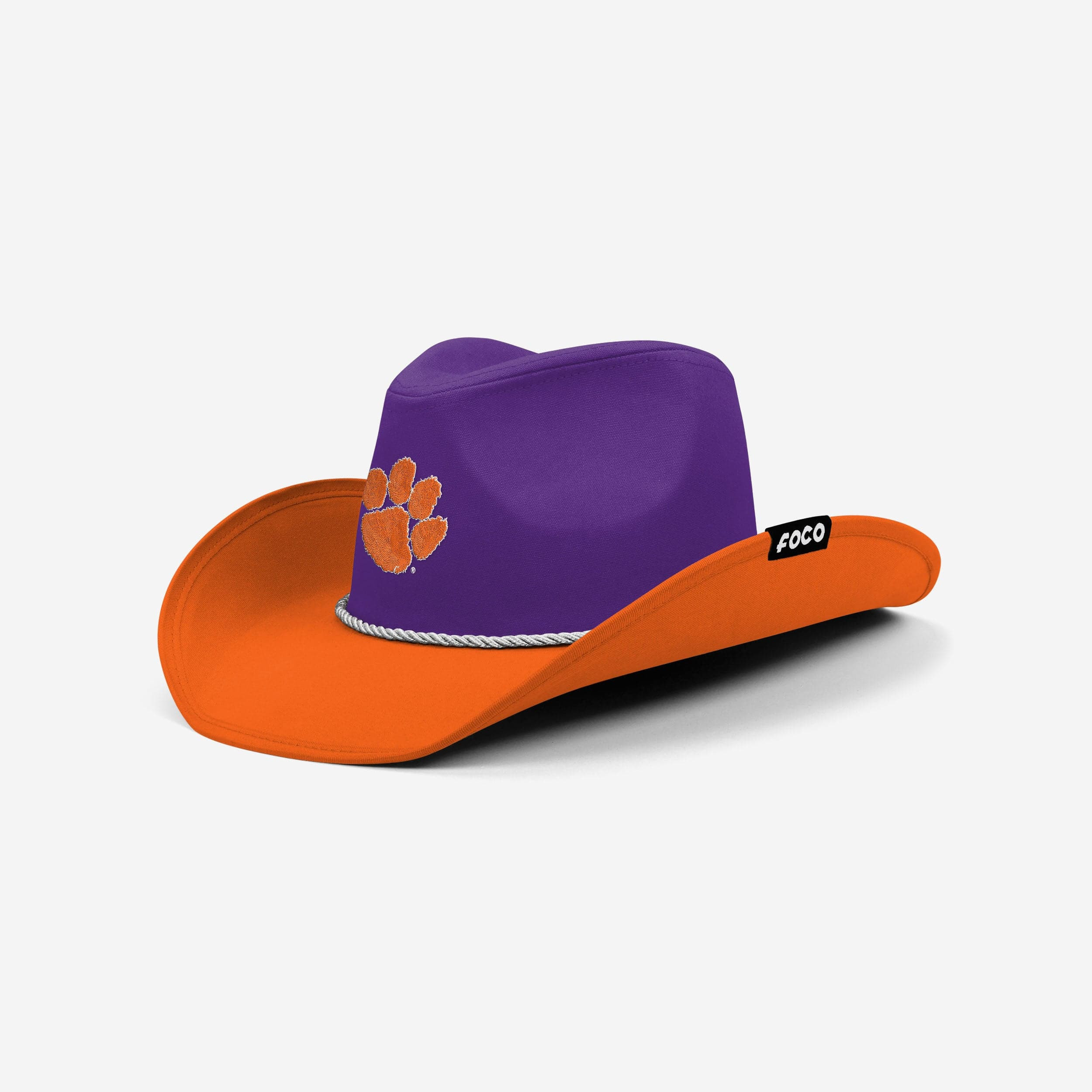 Clemson Tigers Two Tone Cowboy Hat | FOCO inc