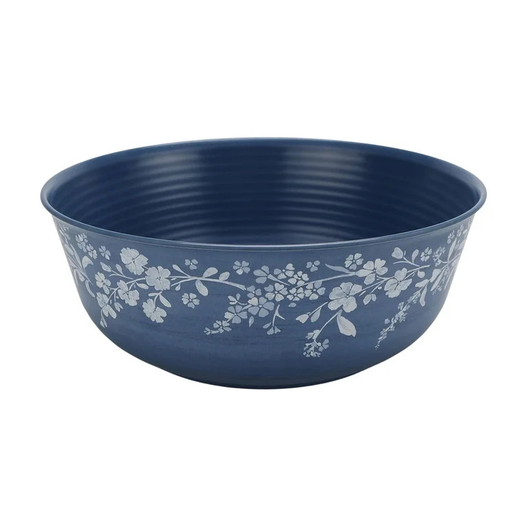 The Pioneer Woman Daisy 6-Piece Bamboo Melamine Bowl Set with Lids, Multicolor | Walmart (US)