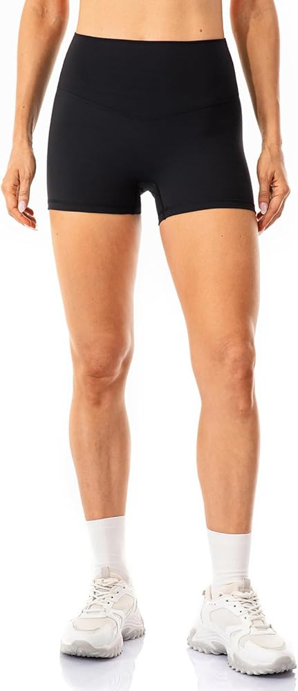 Lavento Women's All Day Soft Biker Shorts 3"/ 5"/ 7" - High Waisted Workout Gym Running Yoga Shor... | Amazon (US)