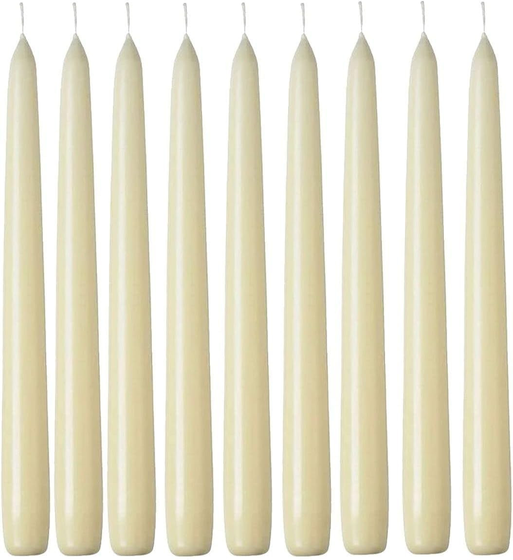1ABOVE 50 Pack Tapered Dinner Candles | Unscented - Slow Burning Candles | Multi-Purpose | Smokel... | Amazon (UK)