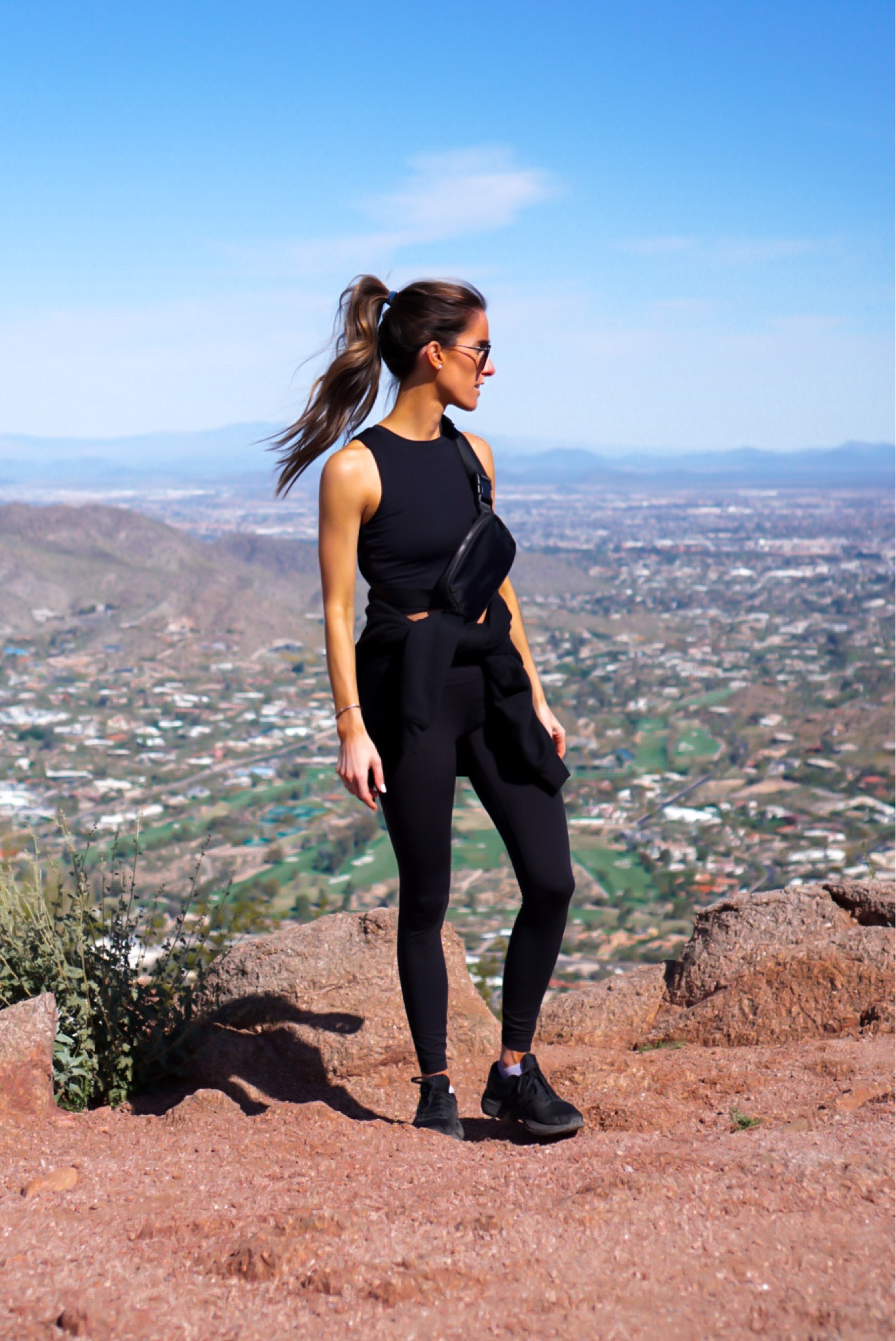 Athletic Outfit | Hiking Outfit | Activewear - crop top has a built in sports bra!! 💕

#LTKshoecrush #LTKunder50 #LTKfit