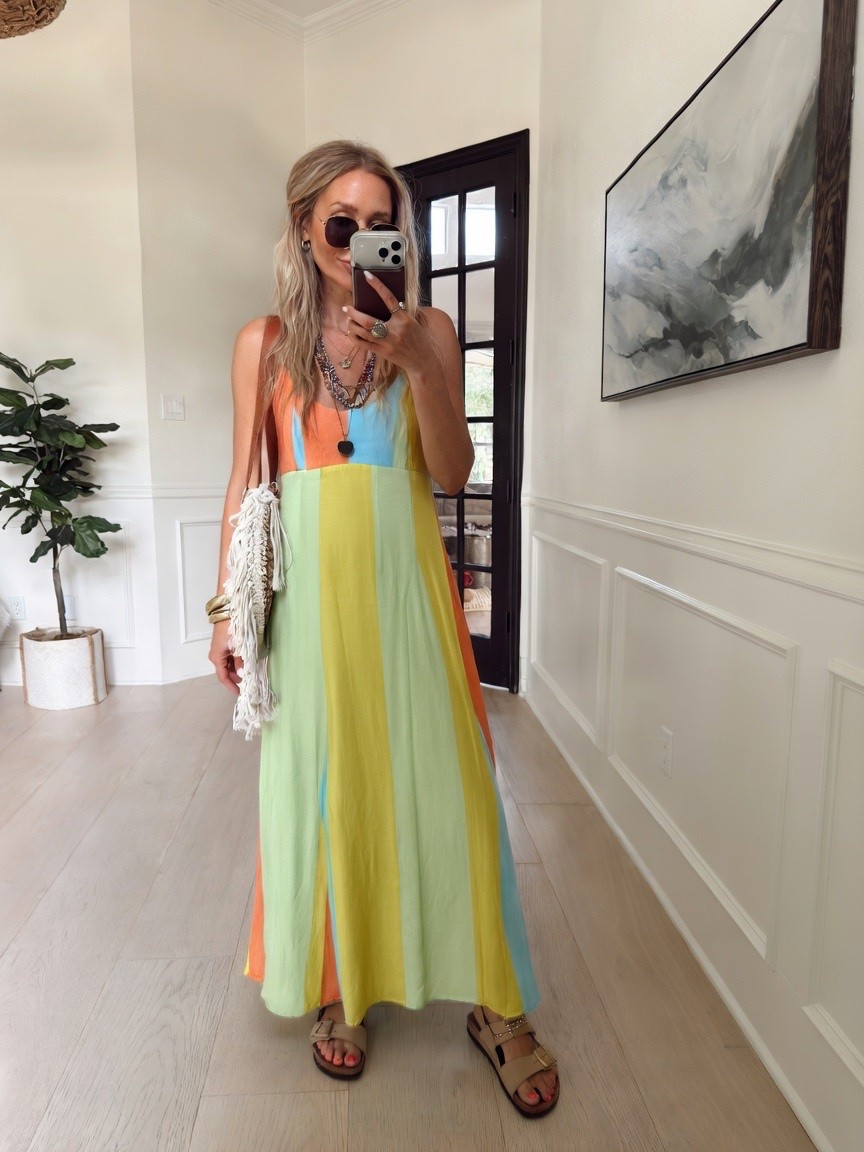 Amazon Summer Dress. Perfect for vacation! ☀️☀️☀️
