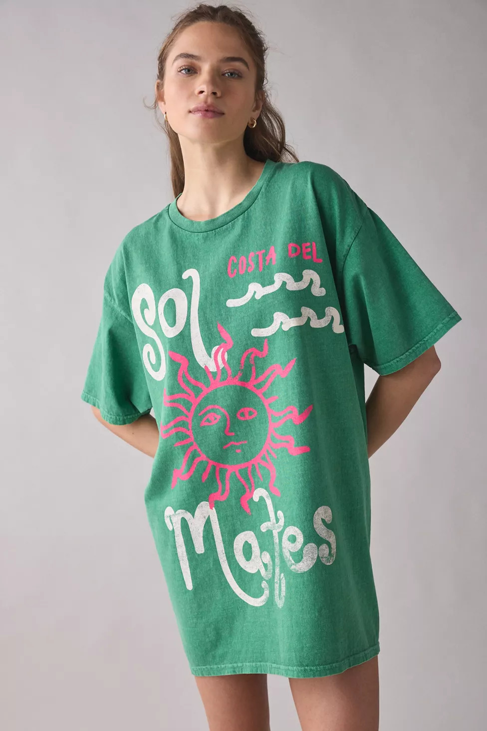 Costa Del Sol Mates Graphic T-Shirt Dress | Urban Outfitters (US and RoW)