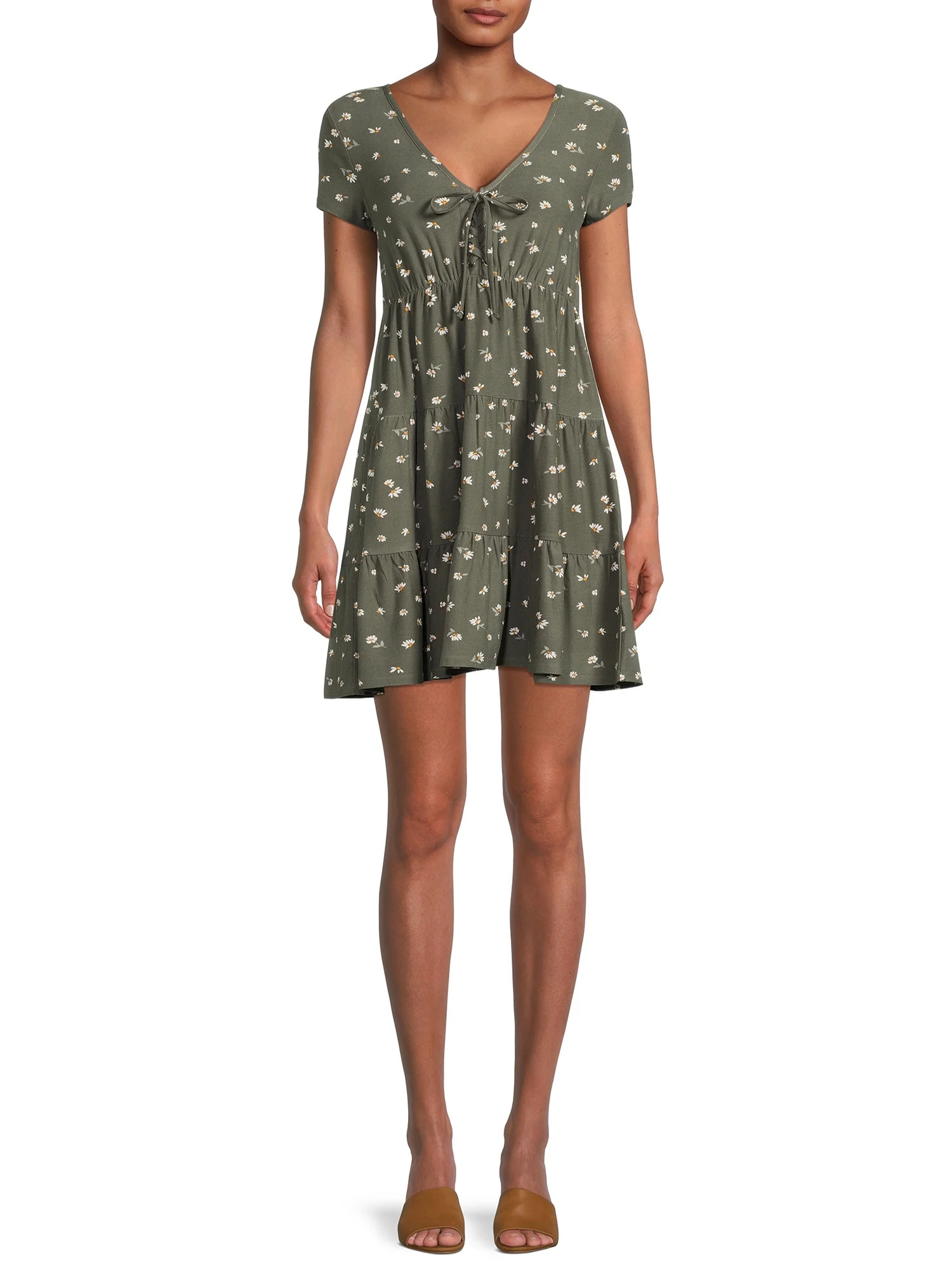 No Boundaries Juniors Babydoll Dress | Walmart (US)