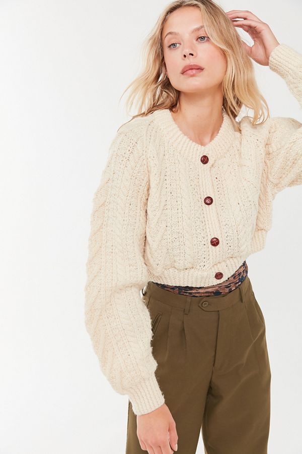 Urban Renewal Recycled Fisherman Cardigan | Urban Outfitters (US and RoW)