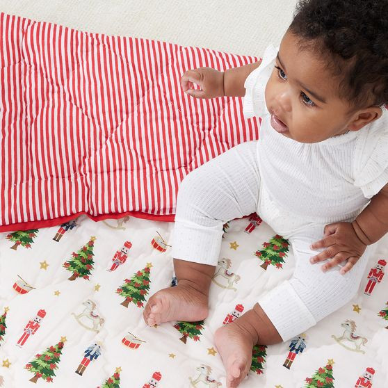 Holiday Baby Quilt | Mark and Graham